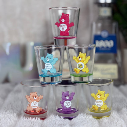 SwearBears 6pc Shot Glass