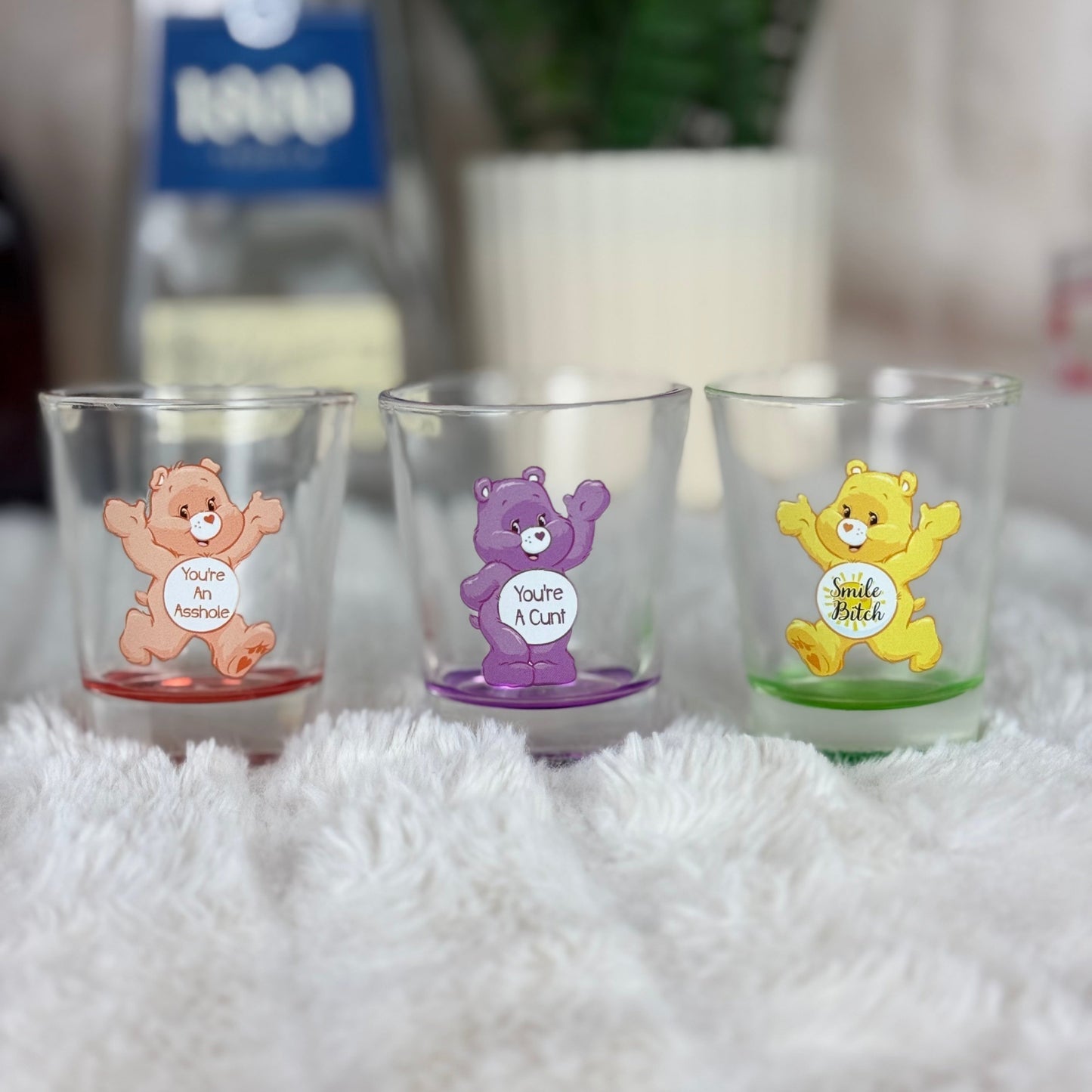 SwearBears 6pc Shot Glass